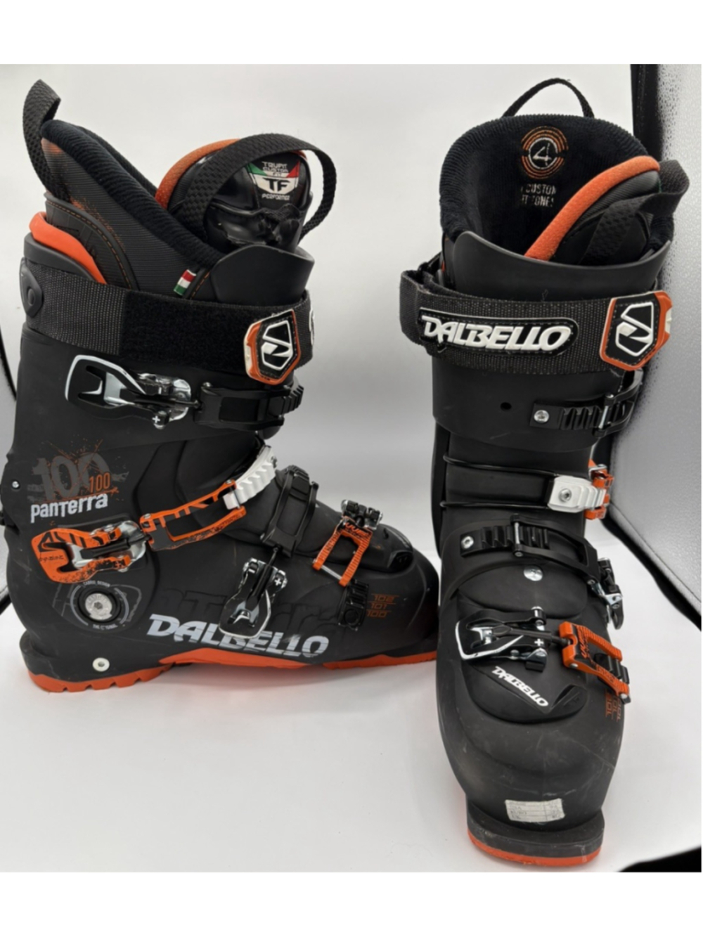 DALBELLO PANTERA 100 Downhill SKI BOOTS US 9.5 Size 27.5